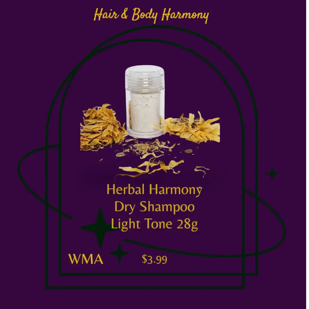 Herbal Harmony Dry Shampoo - Light
